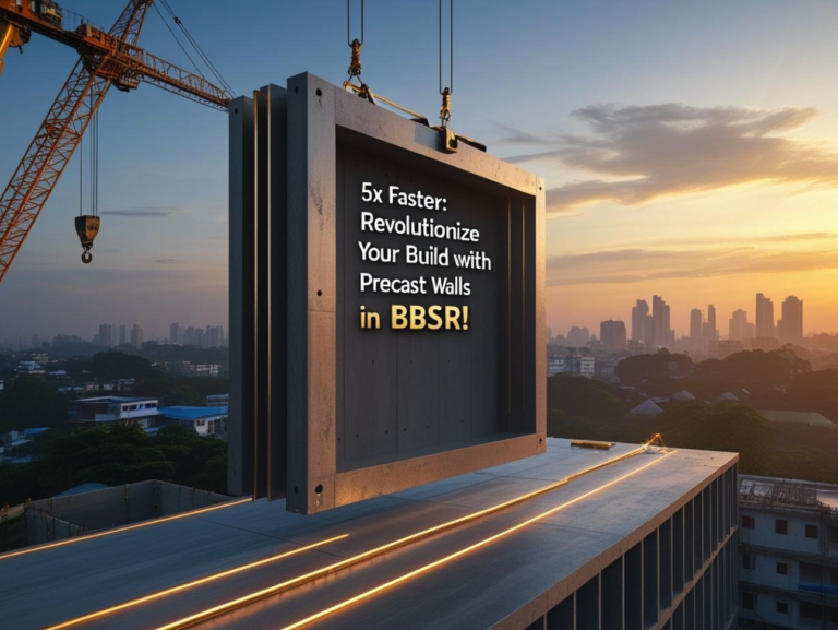 Unlock Rapid Construction: Why Urban Concrete’s Precast Walls Are Bhubaneswar’s Fastest Building Solution
