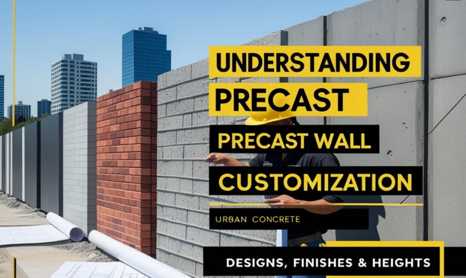 Precast Wall Customization: Best Ways by Urban Concrete in 2025